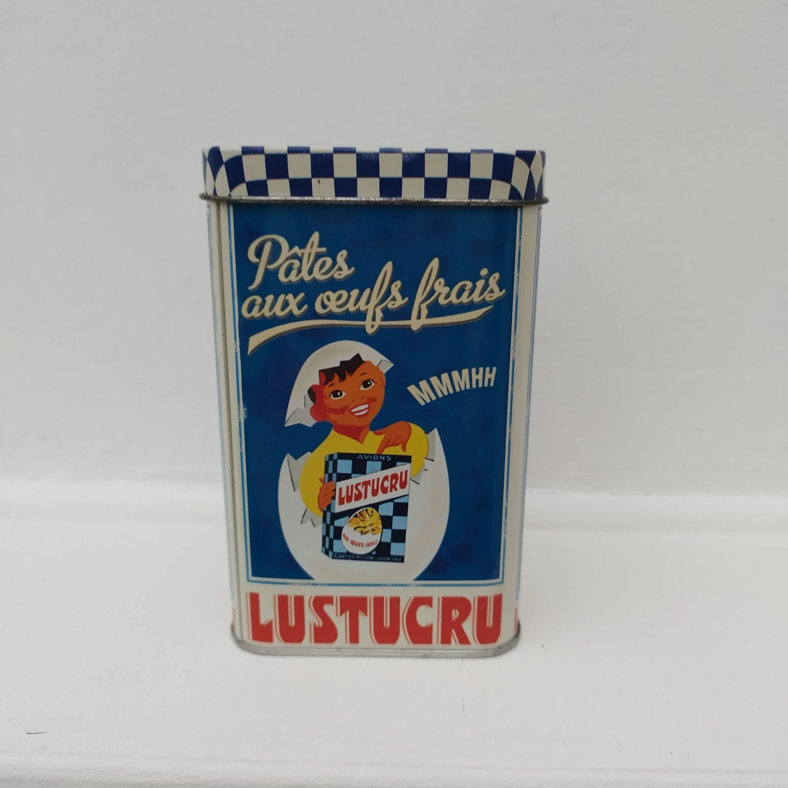Mini boîte publicitaire Lustucru vintage 